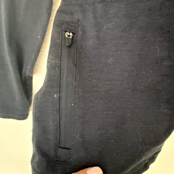 Peloton x Vuori Navy Quarter Zip Pullover - Picture 2 of 3